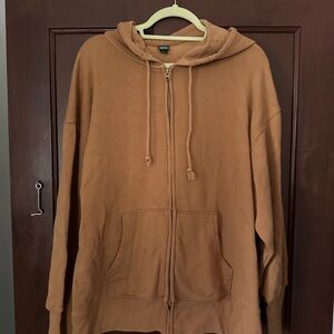 Wild Fable Tan Fleece Hoodie